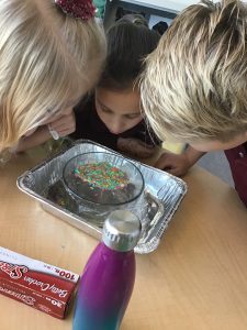 Curiosity Lab - kids doing an experiment