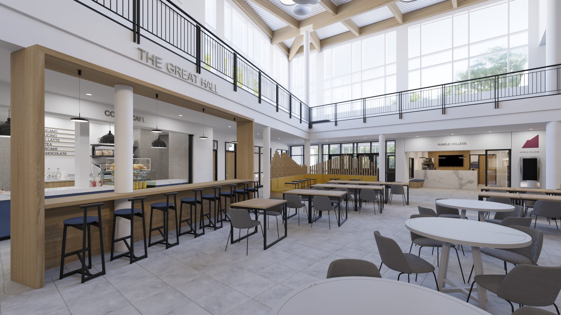 Great Hall Redesign Rendering | Renovation | Rundle College